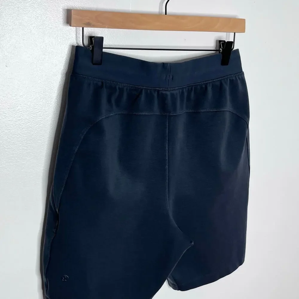 Lululemon City Sweat Shorts Mens Small Gray Drawstring Sweat Athletic Casual
